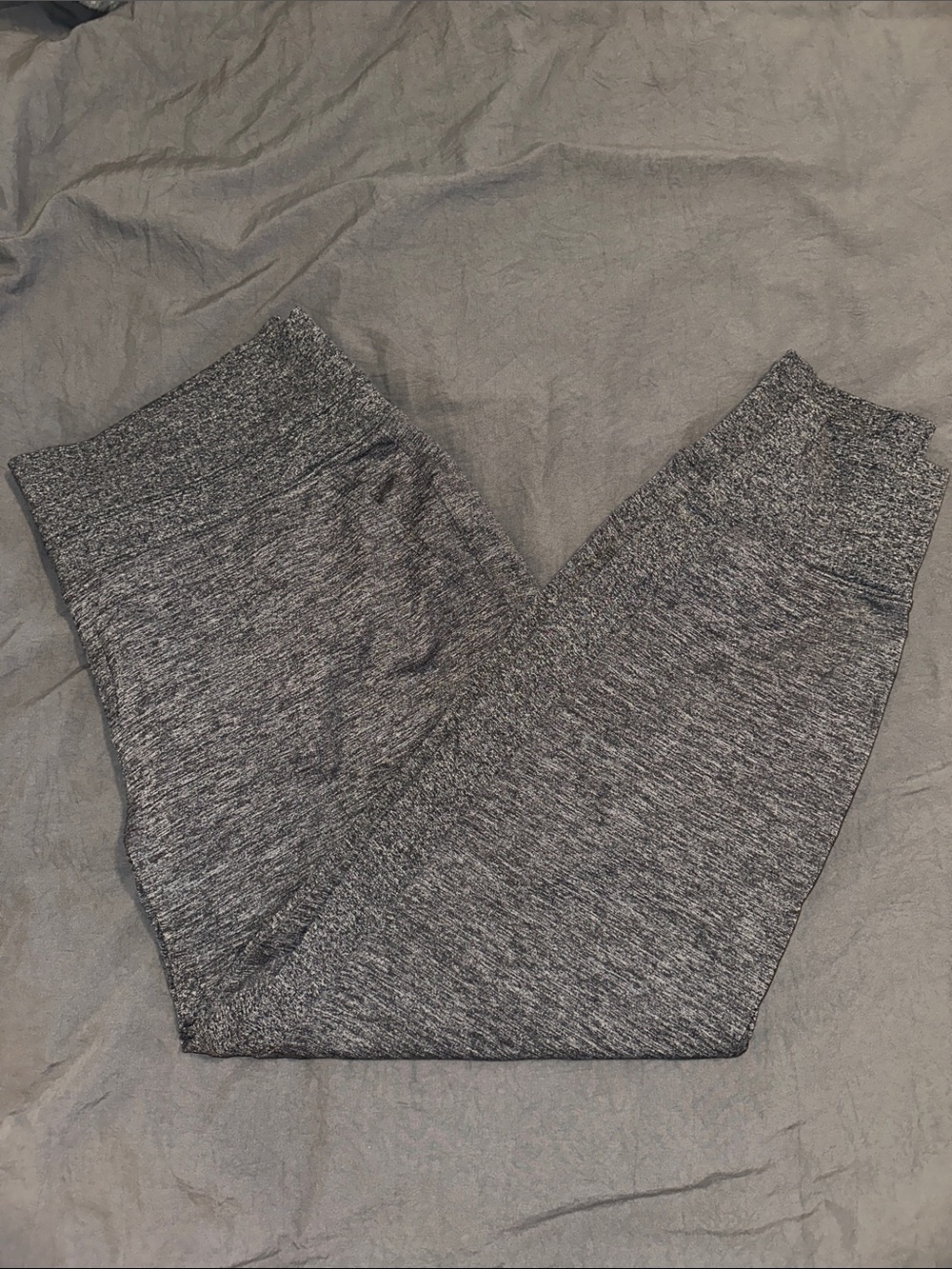 Athleta Heathered Charcoal Venice Joggers